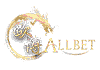 ALLBET logo — official GENDUT188 gold-red lion live casino vendor